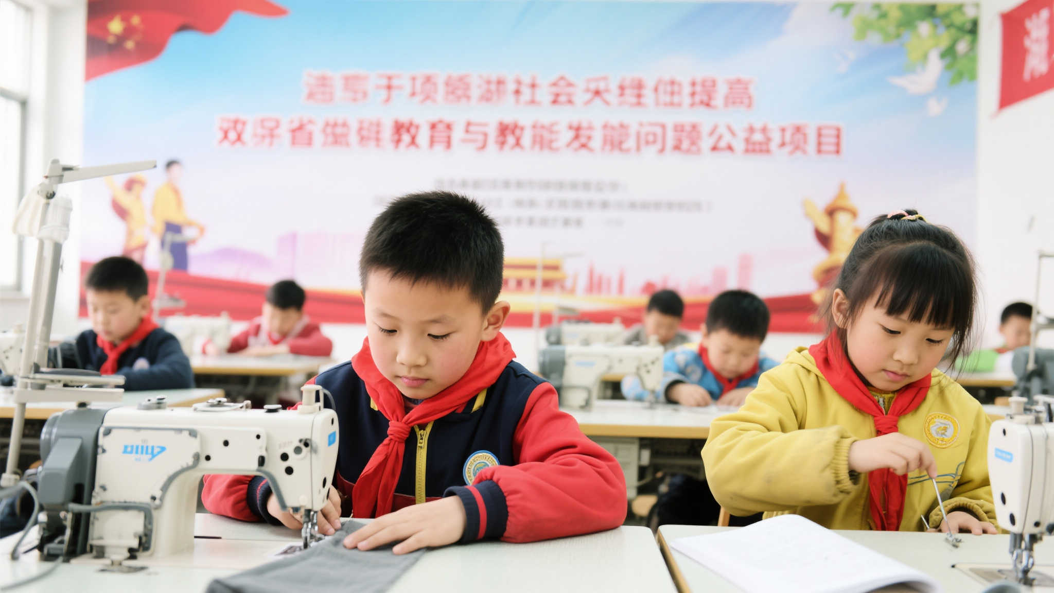 湖北福彩公益助力：困难儿童免费学技能，享补贴优惠保障