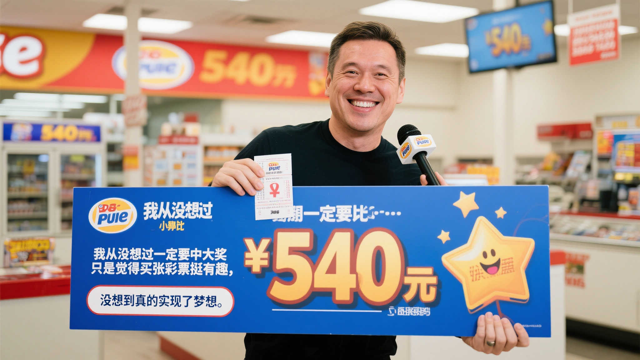 男子喜中双色球908万与好友同往领奖：坚持每次投入10元
